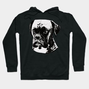 Boxer Face Hoodie